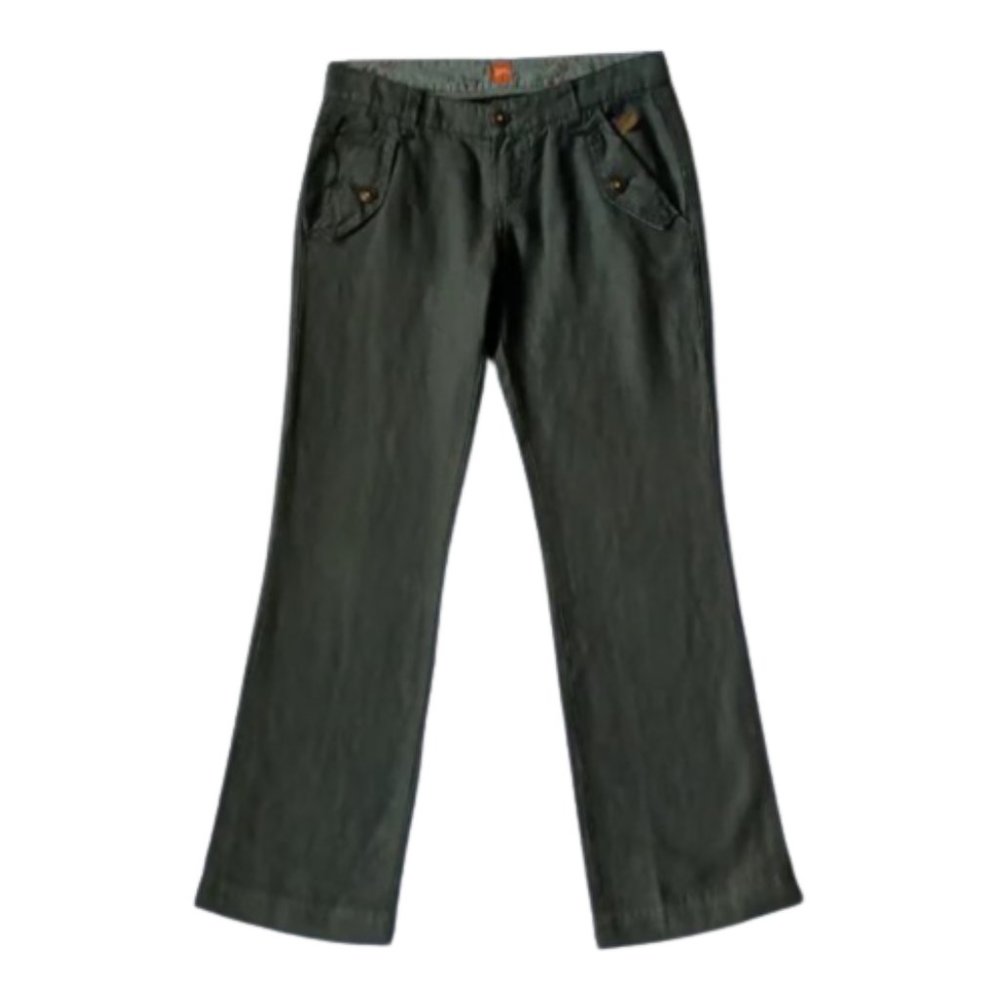 Hugo Boss Orange Label "Sydney" Olive Green Pant- Sz. XS/IT 32